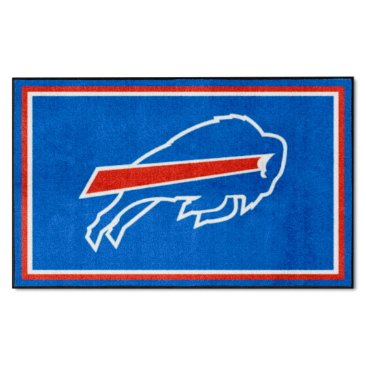 Buffalo Bills 4ft. x 6ft. Plush Area Rug