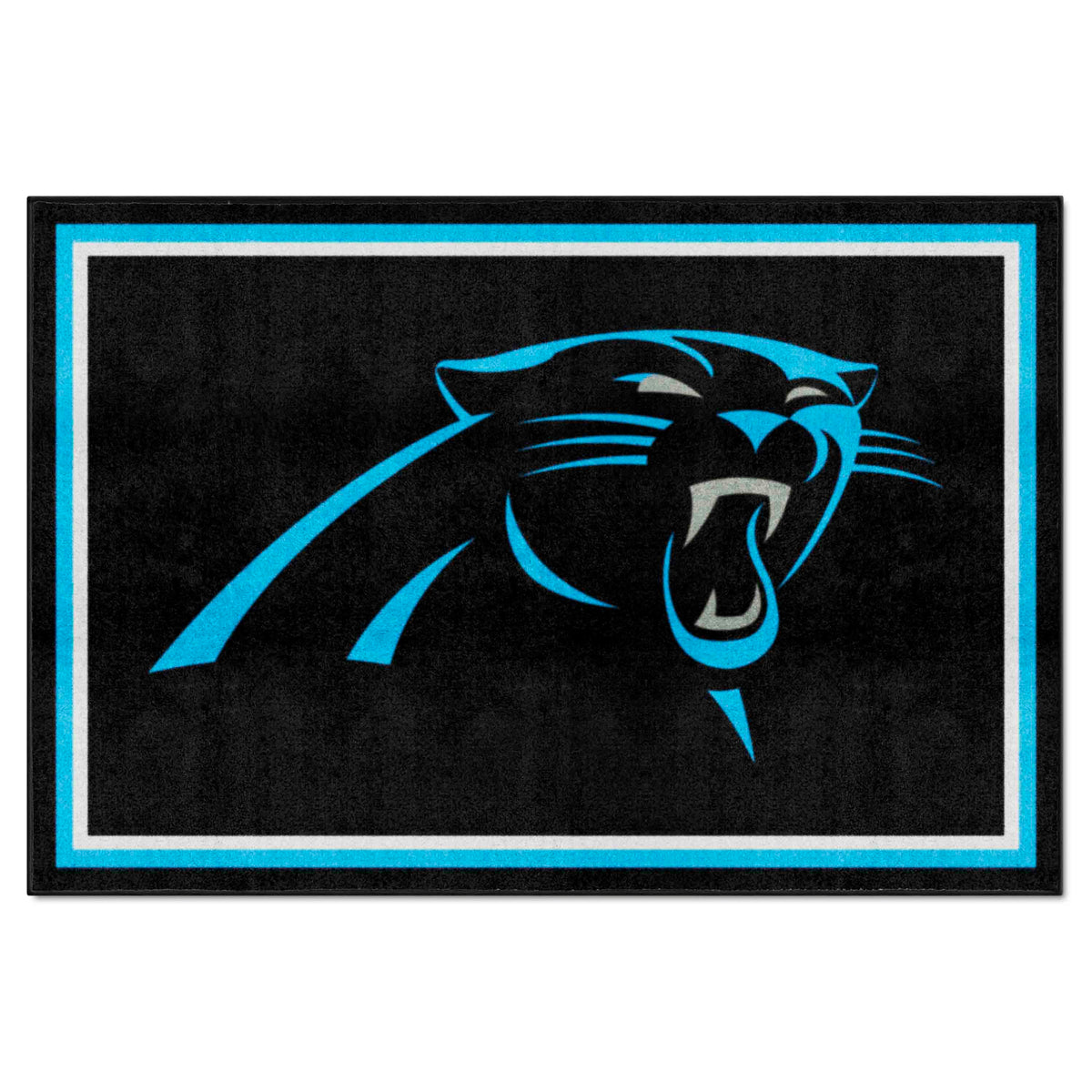 Carolina Panthers 5ft. x 8 ft. Plush Area Rug