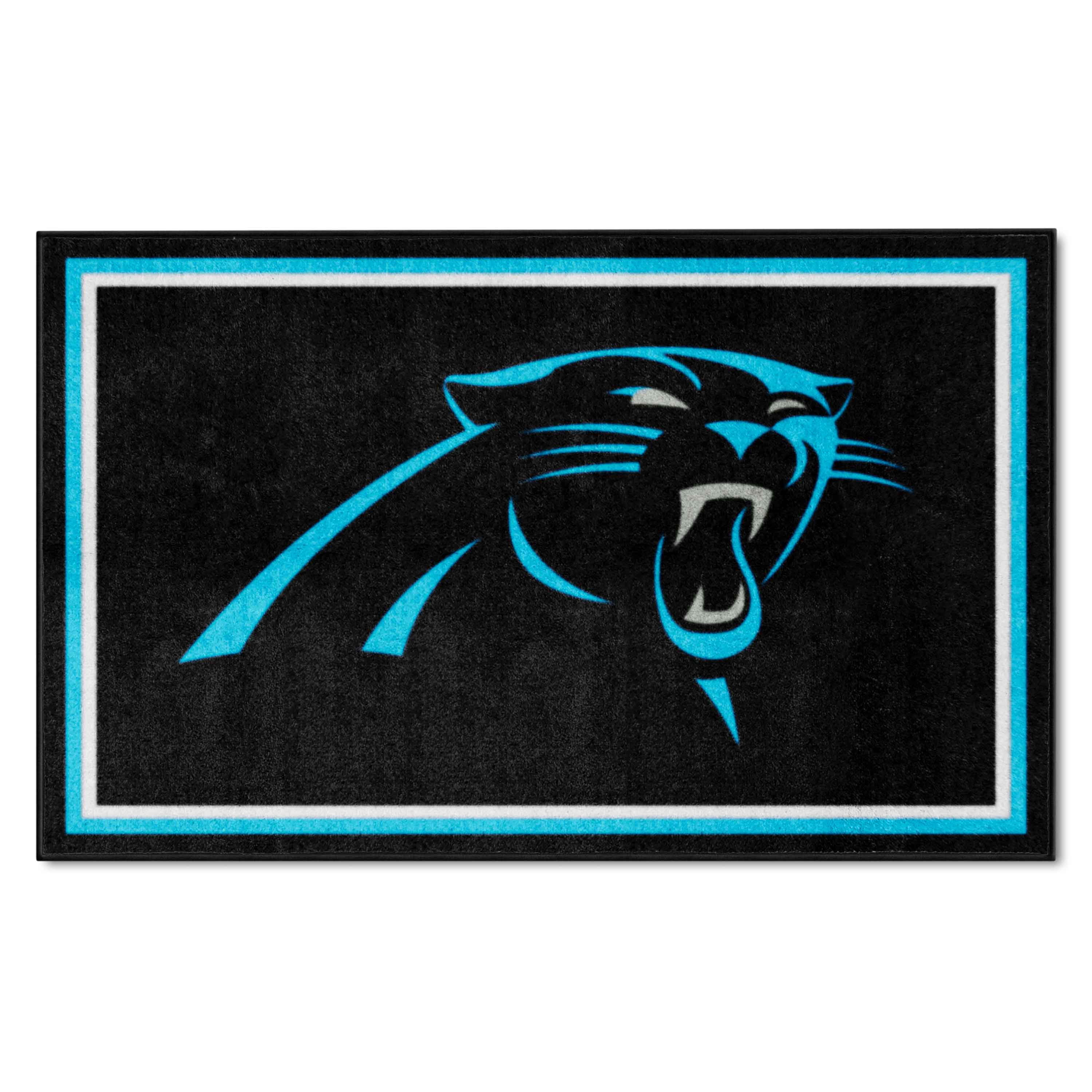 Carolina Panthers 4ft. x 6ft. Plush Area Rug