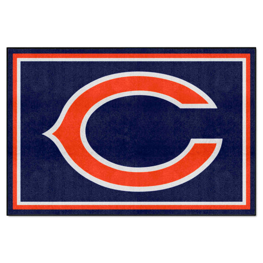 Chicago Bears 5ft. x 8 ft. Plush Area Rug