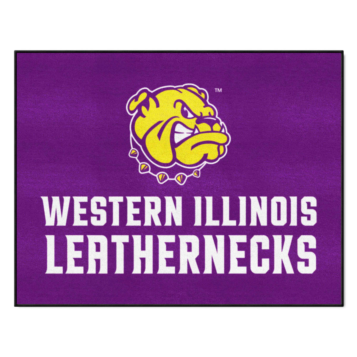 Western Illinois Leathernecks All-Star Rug - 34 in. x 42.5 in.