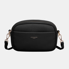 David Jones PU Leather Small Crossbody Bag - Trendsi