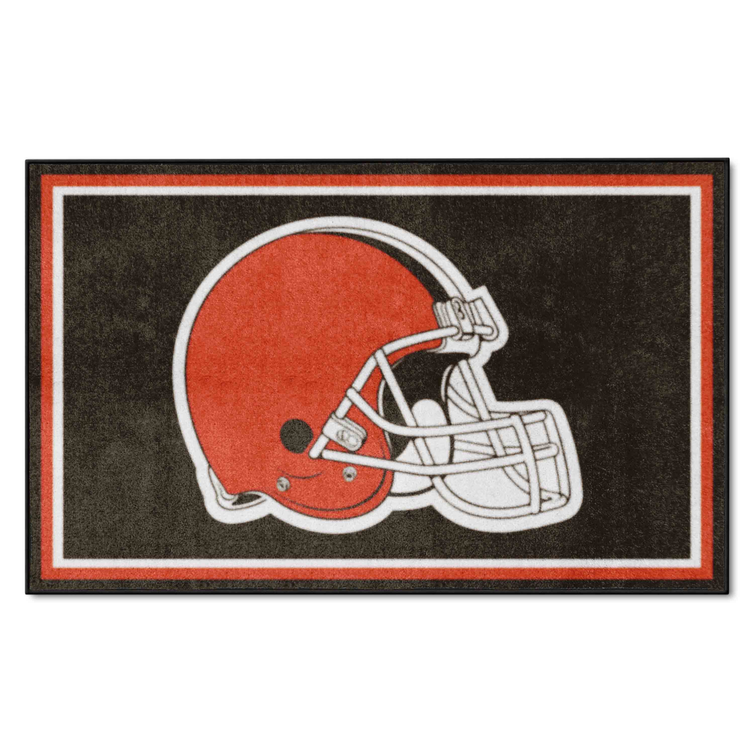 Cleveland Browns 4ft. x 6ft. Plush Area Rug