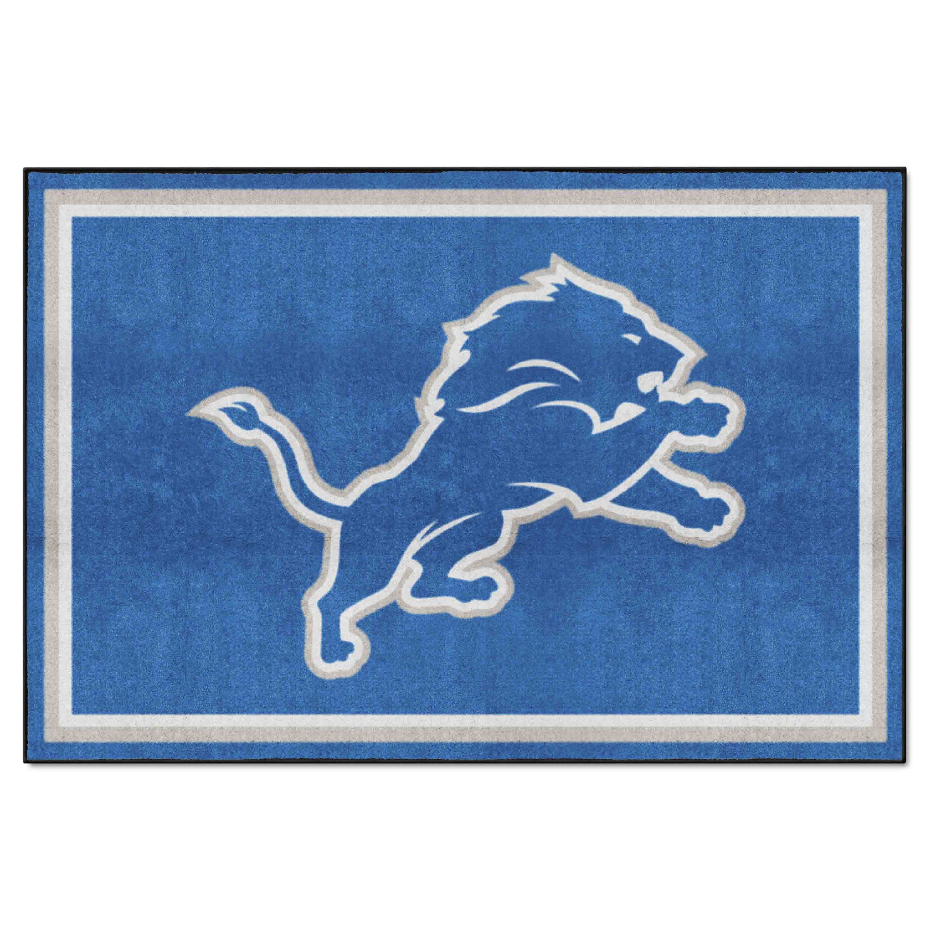 Detroit Lions 5ft. x 8 ft. Plush Area Rug - Detroit Lions