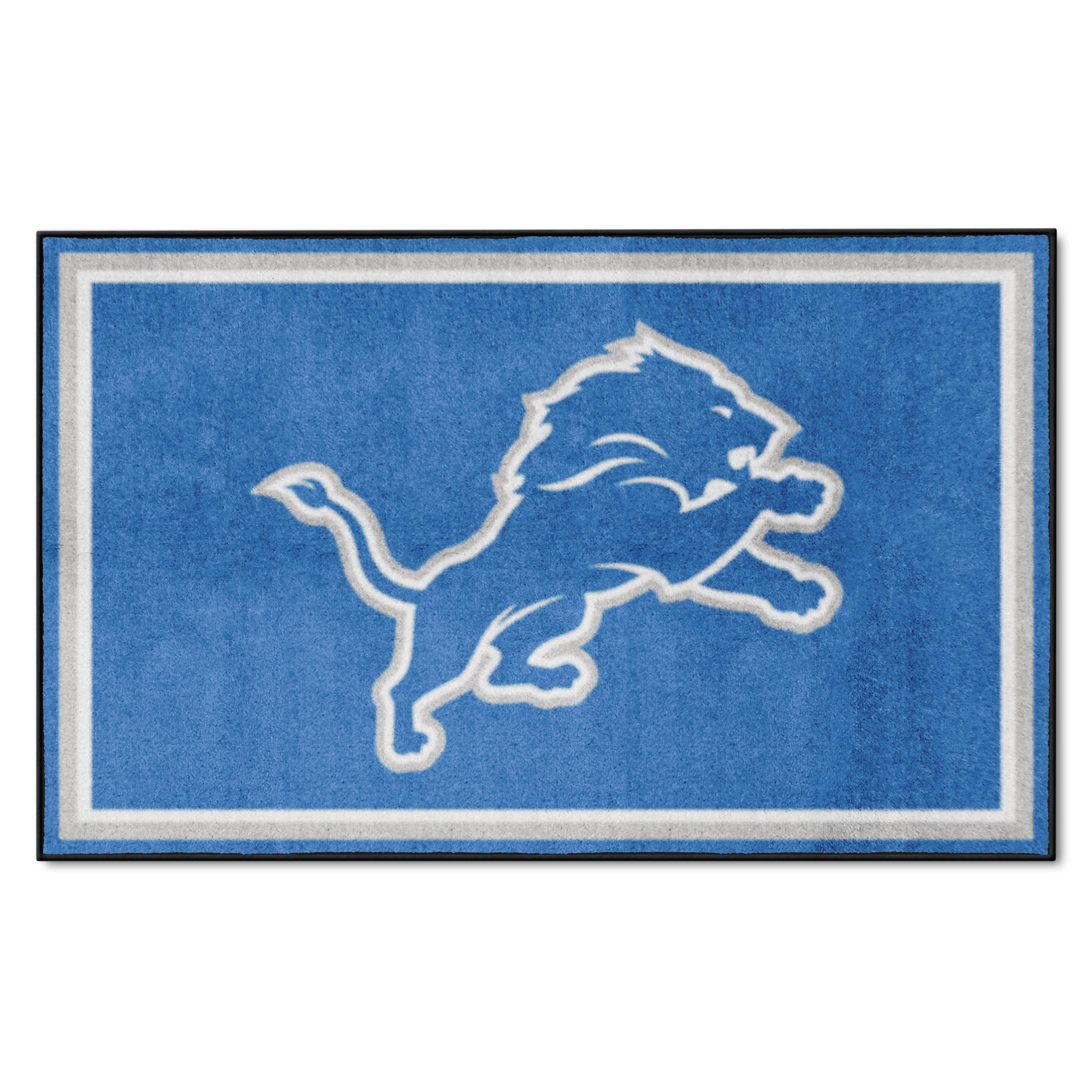 Detroit Lions 4ft. x 6ft. Plush Area Rug