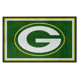 Green Bay Packers 4ft. x 6ft. Plush Area Rug - Green Bay Packers