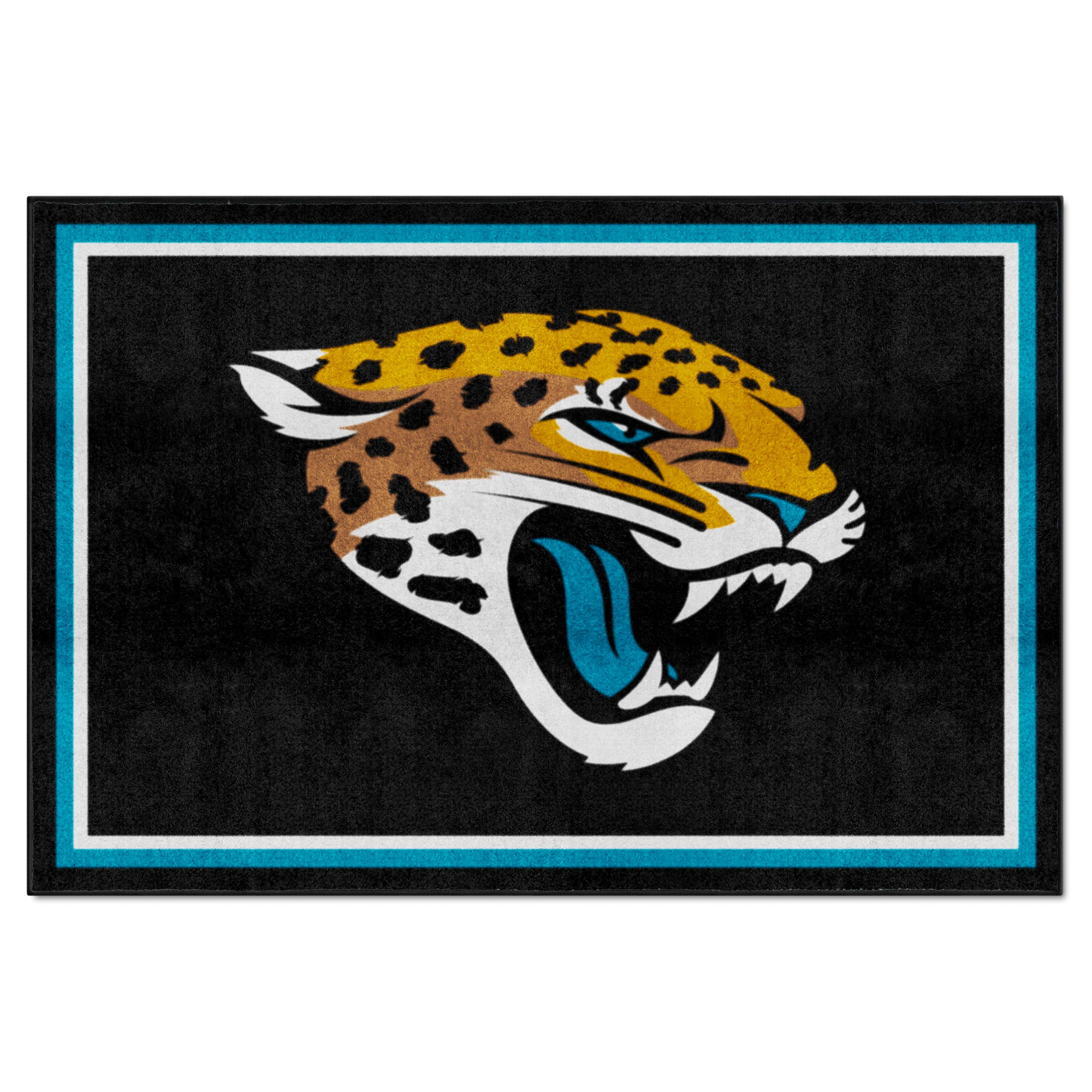 Jacksonville Jaguars 5ft. x 8 ft. Plush Area Rug