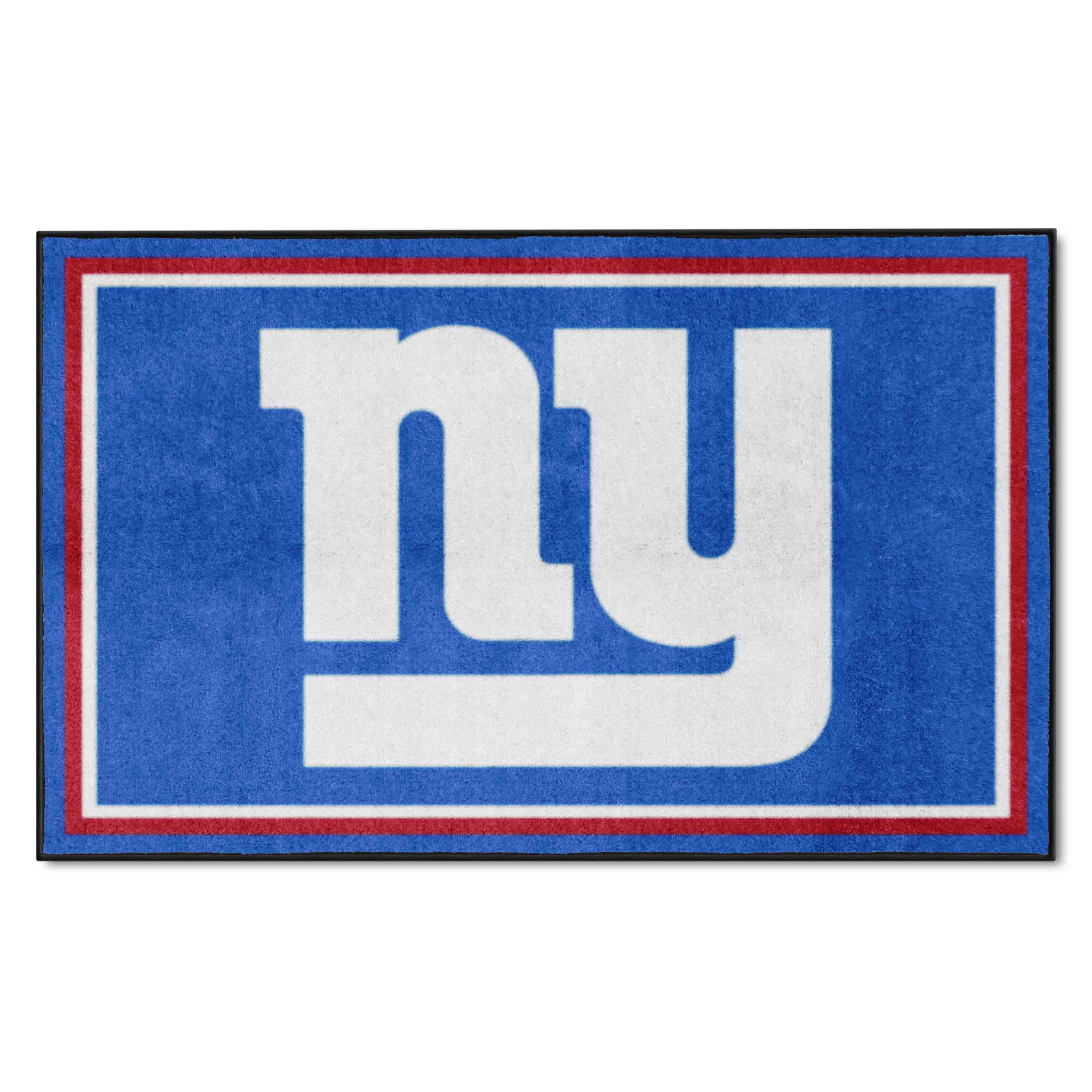 New York Giants 4ft. x 6ft. Plush Area Rug