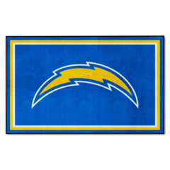 Los Angeles Chargers 4ft. x 6ft. Plush Area Rug