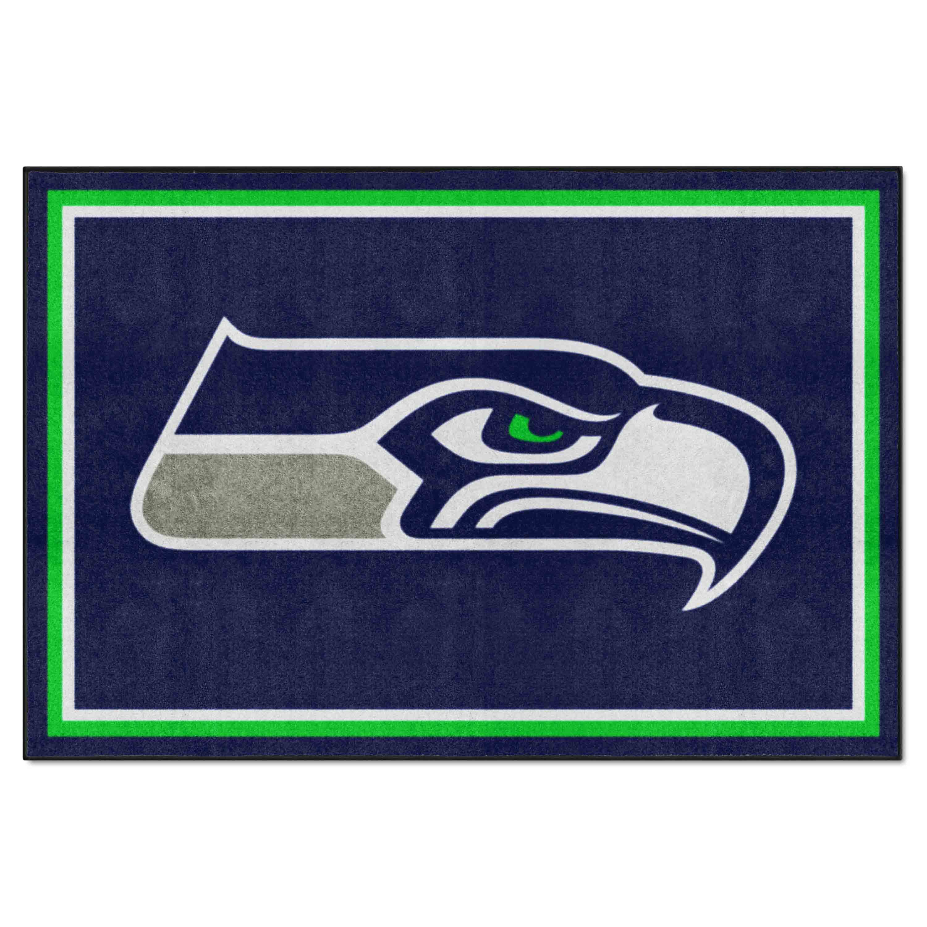 Seattle Seahawks 5ft. x 8 ft. Plush Area Rug