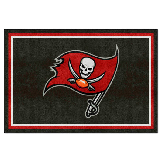 Tampa Bay Buccaneers 5ft. x 8 ft. Plush Area Rug