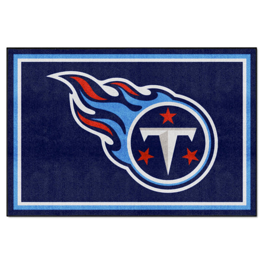 Tennessee Titans 5ft. x 8 ft. Plush Area Rug