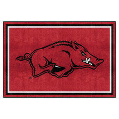 Arkansas Razorbacks 5ft. x 8 ft. Plush Area Rug