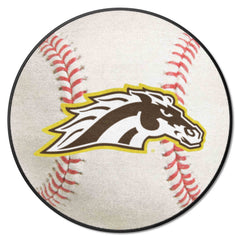 Western Michigan Broncos Baseball Rug - 27in. Diameter