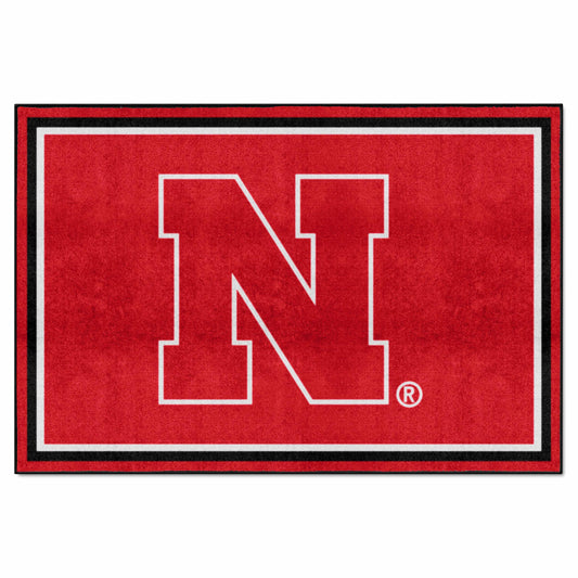 Nebraska Cornhuskers 5ft. x 8 ft. Plush Area Rug