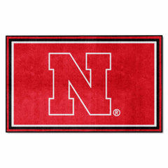 Nebraska Cornhuskers 4ft. x 6ft. Plush Area Rug