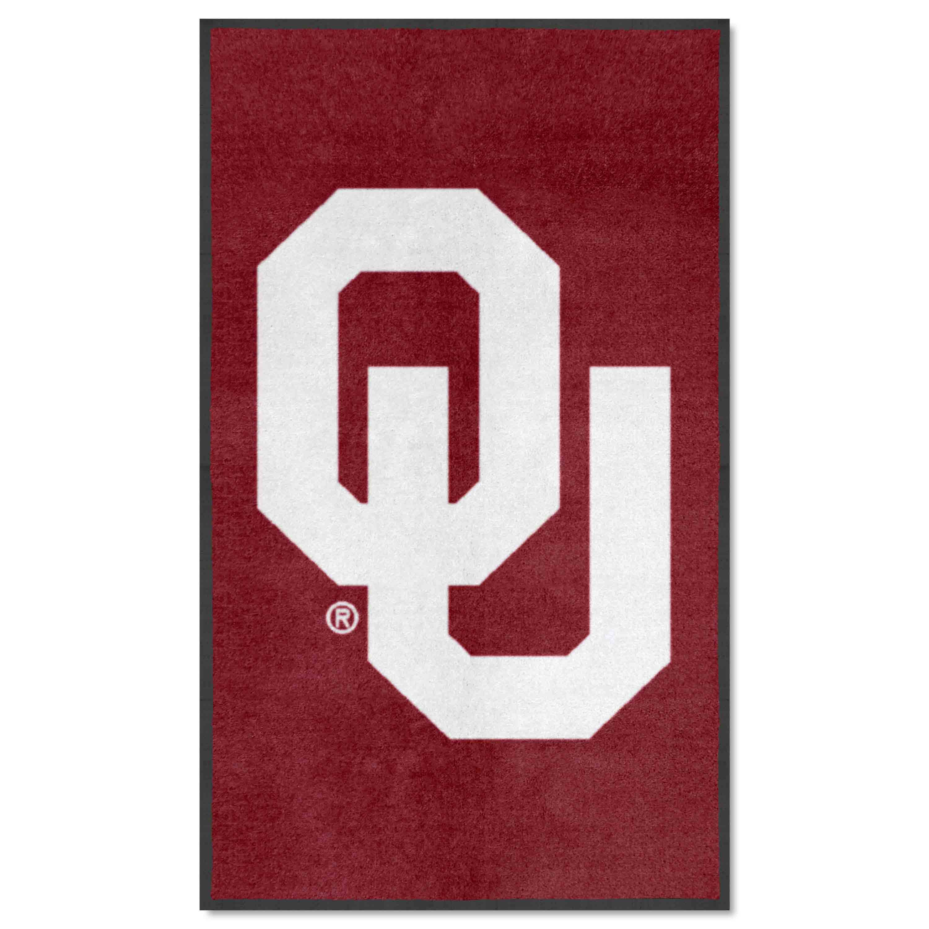 Oklahoma 3X5 High-Traffic Mat with Durable Rubber Backing - Portrait Orientation - Oklahoma