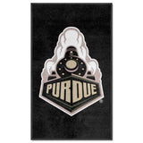 Purdue 3X5 High-Traffic Mat with Durable Rubber Backing - Portrait Orientation