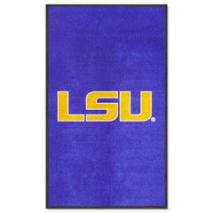 LSU 3X5 High-Traffic Mat with Durable Rubber Backing - Portrait Orientation