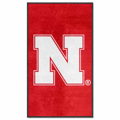 Nebraska 3X5 High-Traffic Mat with Durable Rubber Backing - Portrait Orientation