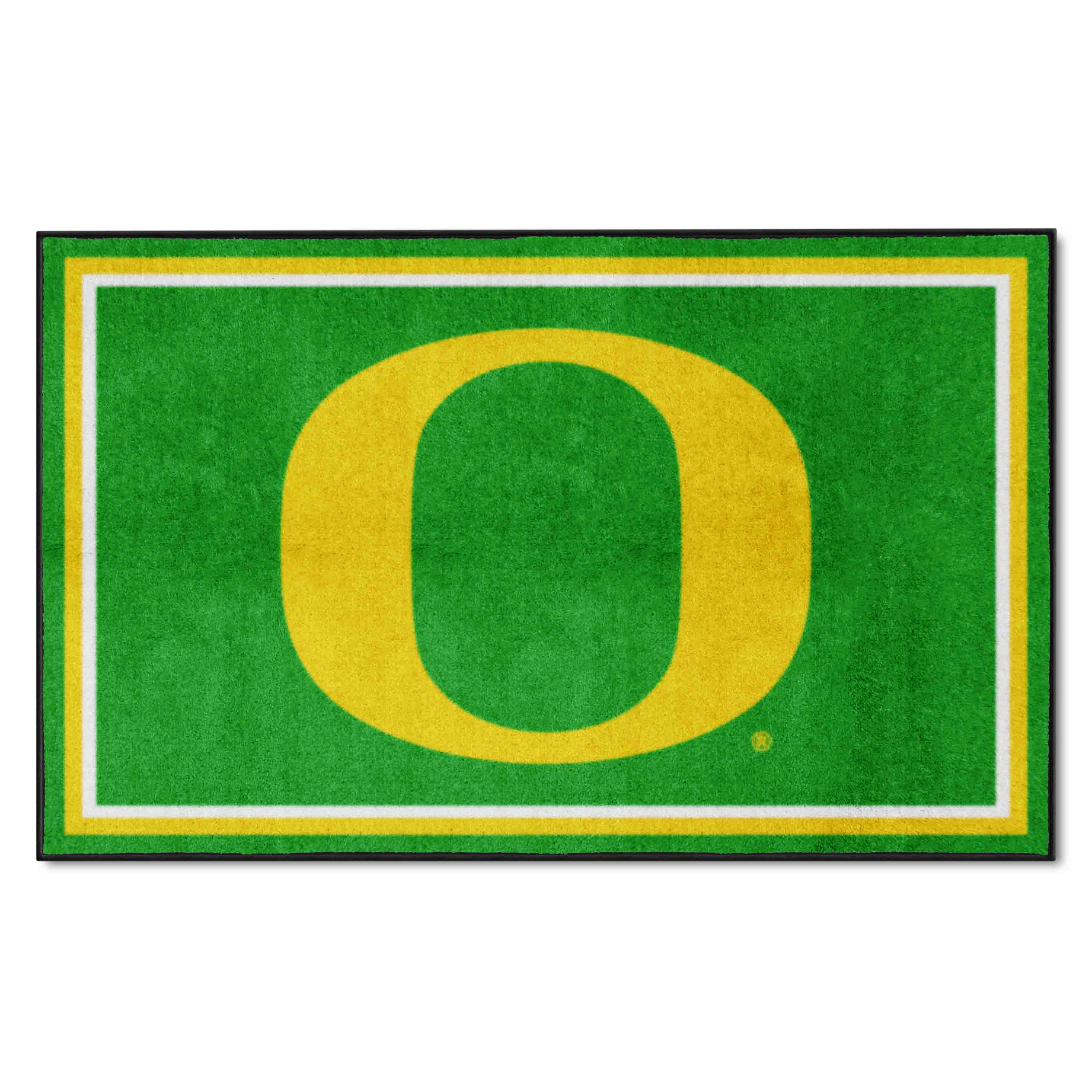 Oregon Ducks 4ft. x 6ft. Plush Area Rug