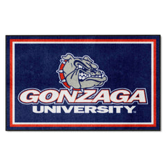 Gonzaga Bulldogs 4ft. x 6ft. Plush Area Rug