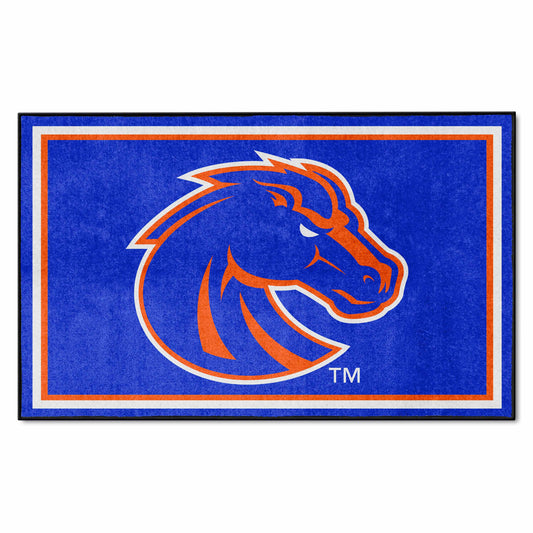 Boise State Broncos 4ft. x 6ft. Plush Area Rug