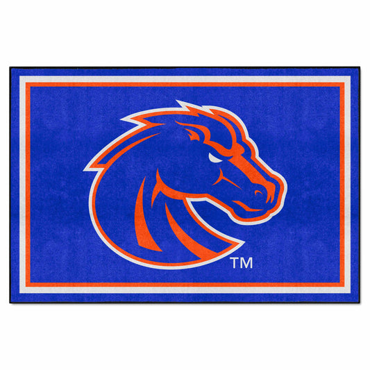 Boise State Broncos 5ft. x 8 ft. Plush Area Rug