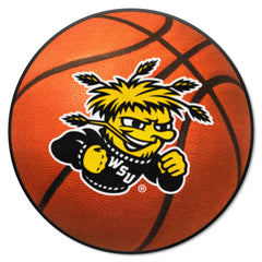 Wichita State Shockers Basketball Rug - 27in. Diameter