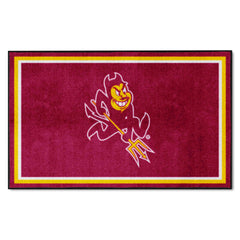 Arizona State Sun Devils 4ft. x 6ft. Plush Area Rug, Sparky Logo