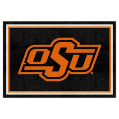 Oklahoma State Cowboys 5ft. x 8 ft. Plush Area Rug