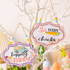 Easter Wooden Bead Hanging Widget - Flyclothing LLC