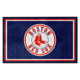 Boston Red Sox 4ft. x 6ft. Plush Area Rug