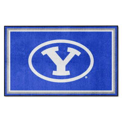 BYU Cougars 4ft. x 6ft. Plush Area Rug