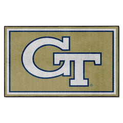 Georgia Tech Yellow Jackets 4ft. x 6ft. Plush Area Rug, GT