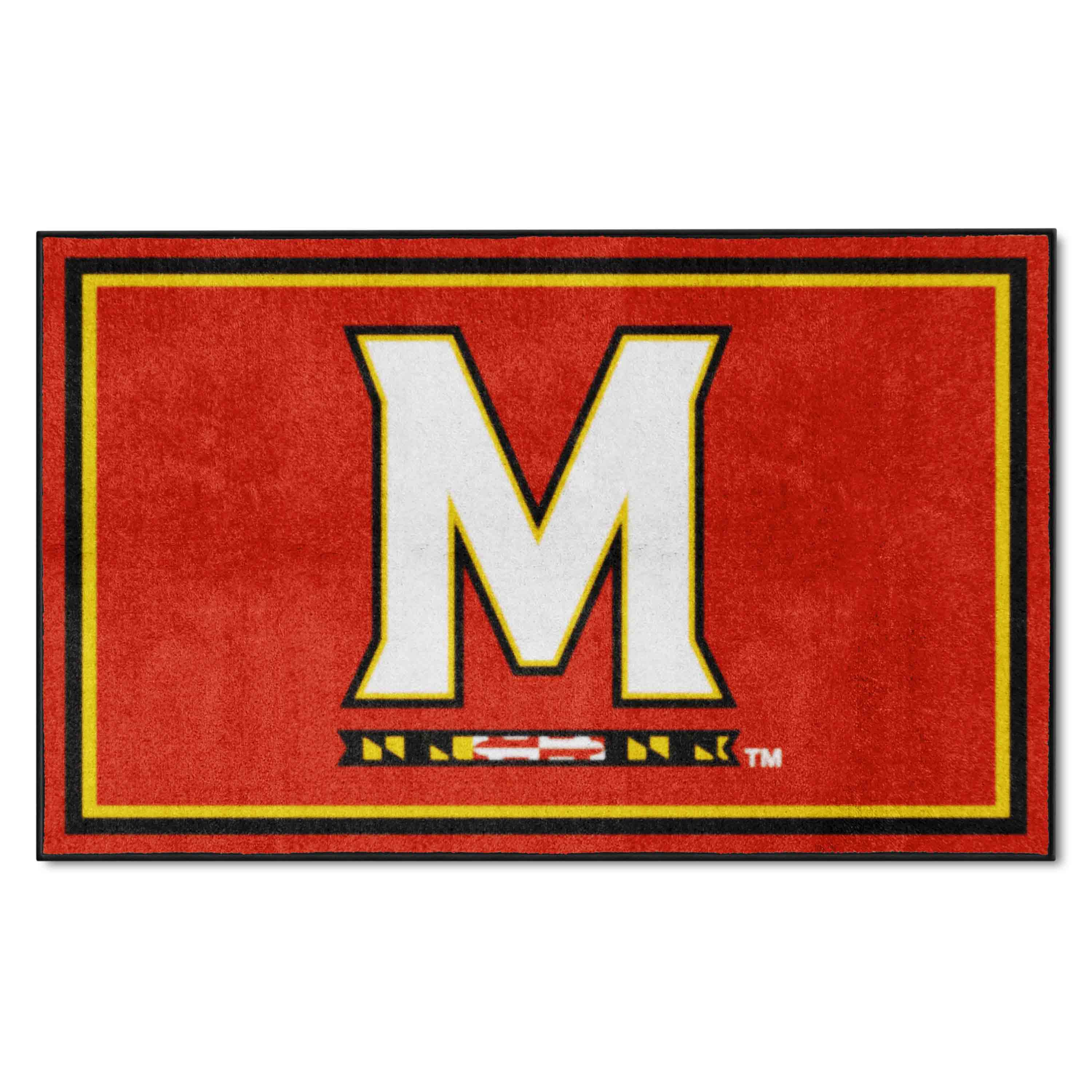 Maryland Terrapins 4ft. x 6ft. Plush Area Rug