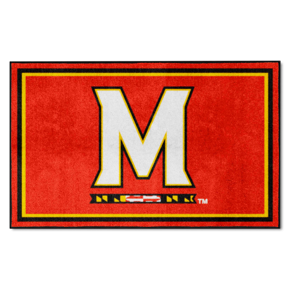 Maryland Terrapins 4ft. x 6ft. Plush Area Rug