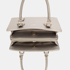 David Jones PU Leather Handbag - Trendsi