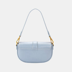 David Jones PU Leather Shoulder Bag - Trendsi