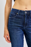 Judy Blue Full Size Tummy Control Straight Jeans - Trendsi