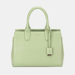 David Jones PU Leather Handbag - Trendsi