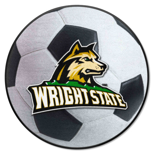 Wright State Raiders Soccer Ball Rug - 27in. Diameter