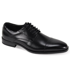 Giorgio Venturi Cap Toe Lace Shoe Black