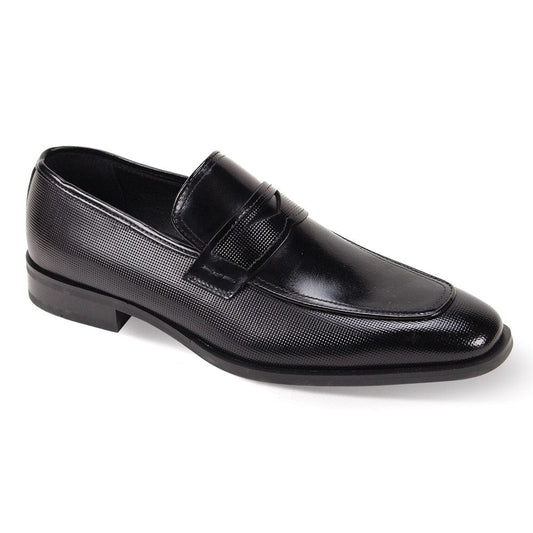 Giorgio Venturi Black Mens Dress Shoe