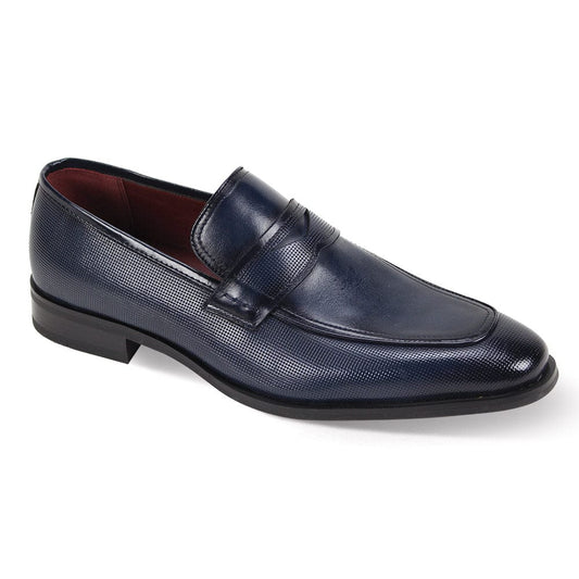 Giorgio Venturi Navy Mens Dress Shoe