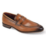 Giorgio Venturi Tan Mens Dress Shoe