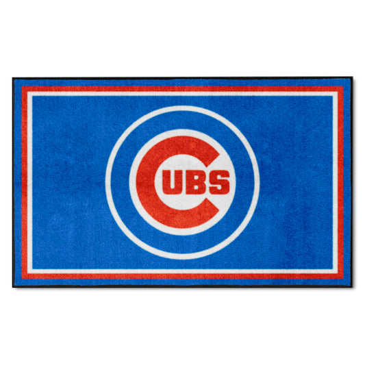 Chicago Cubs 4ft. x 6ft. Plush Area Rug - Chicago Cubs