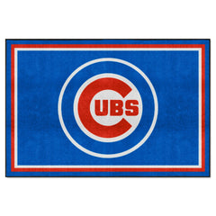 Chicago Cubs 5ft. x 8 ft. Plush Area Rug - Chicago Cubs