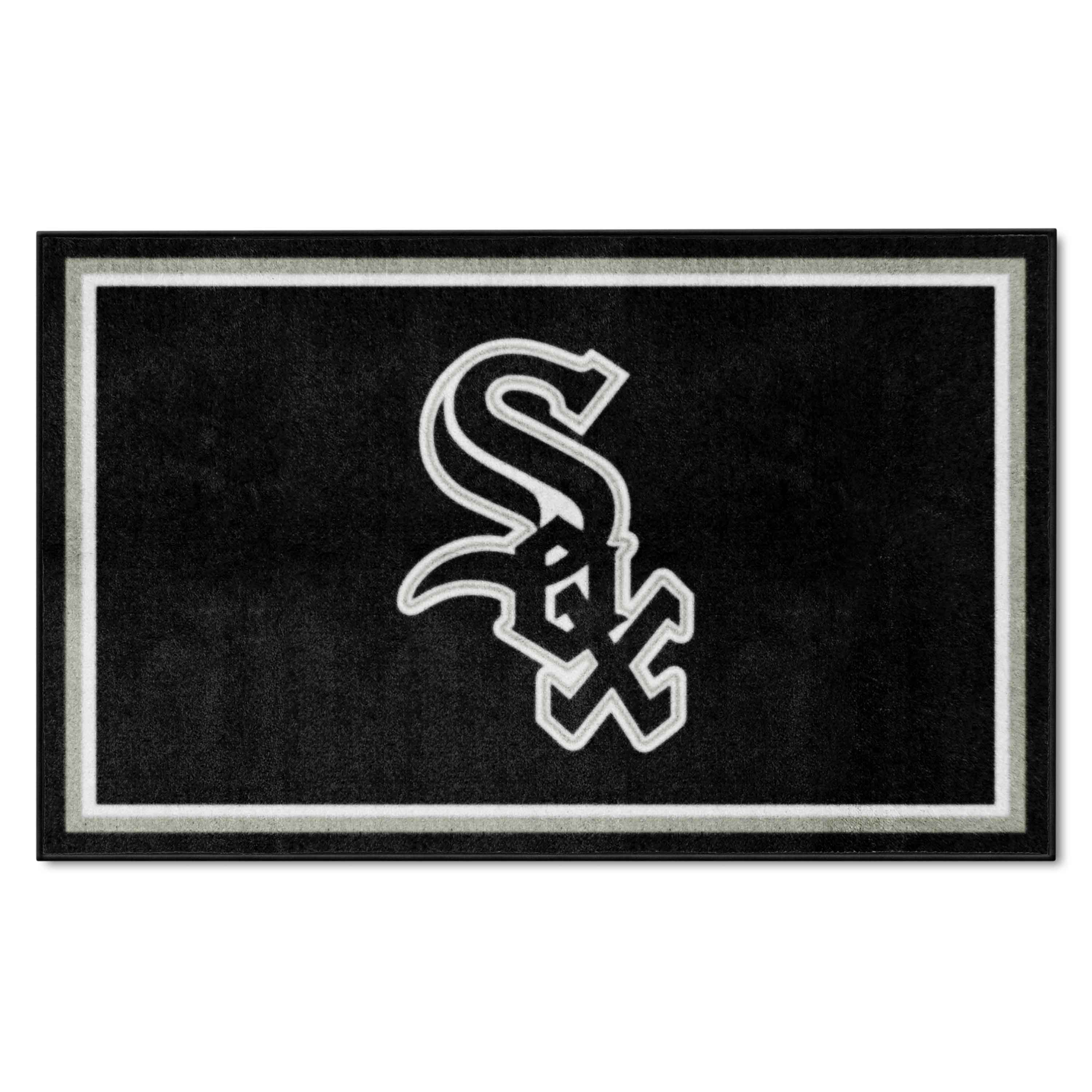 Chicago White Sox 4ft. x 6ft. Plush Area Rug - Chicago White Sox