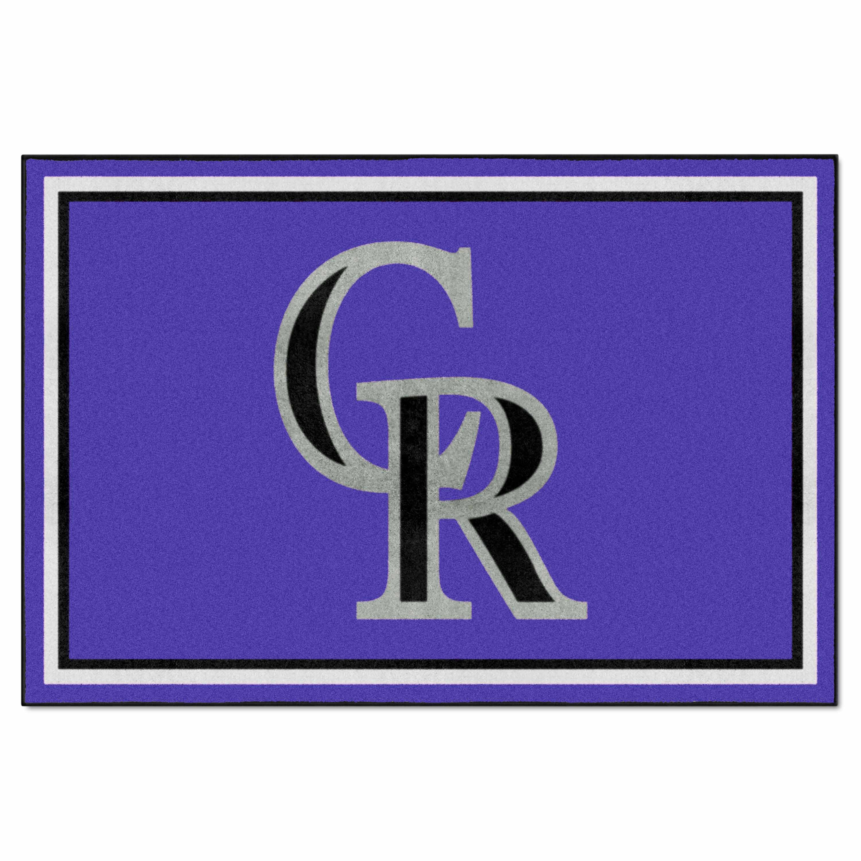 Colorado Rockies 5ft. x 8 ft. Plush Area Rug - Colorado Rockies